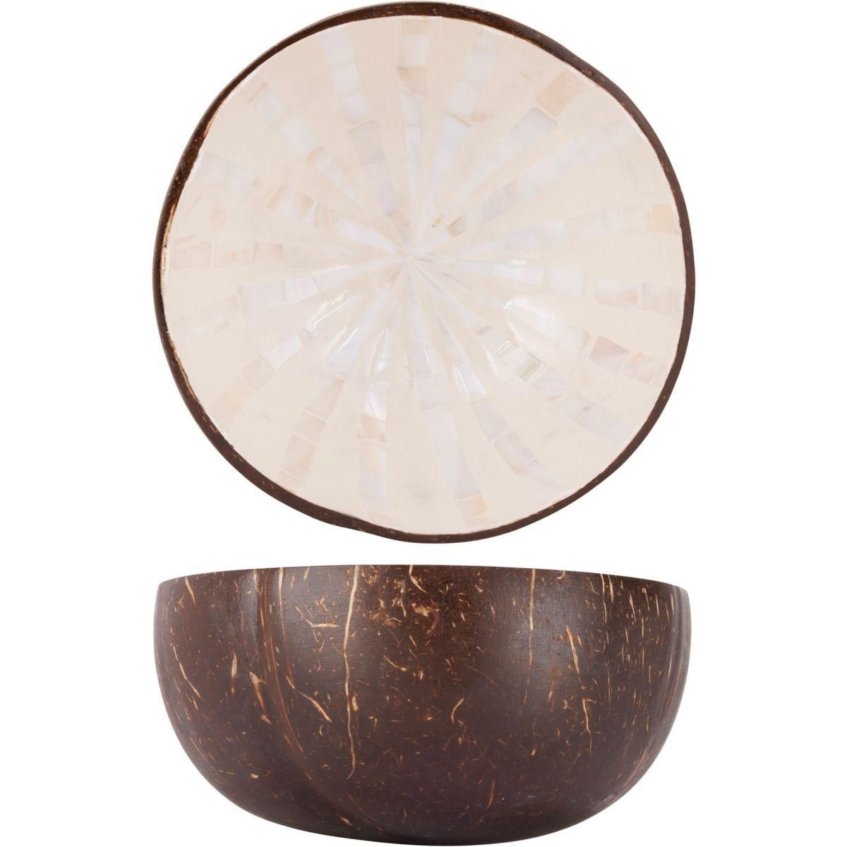 NOYA Bol coco peinture grs bleu metallique