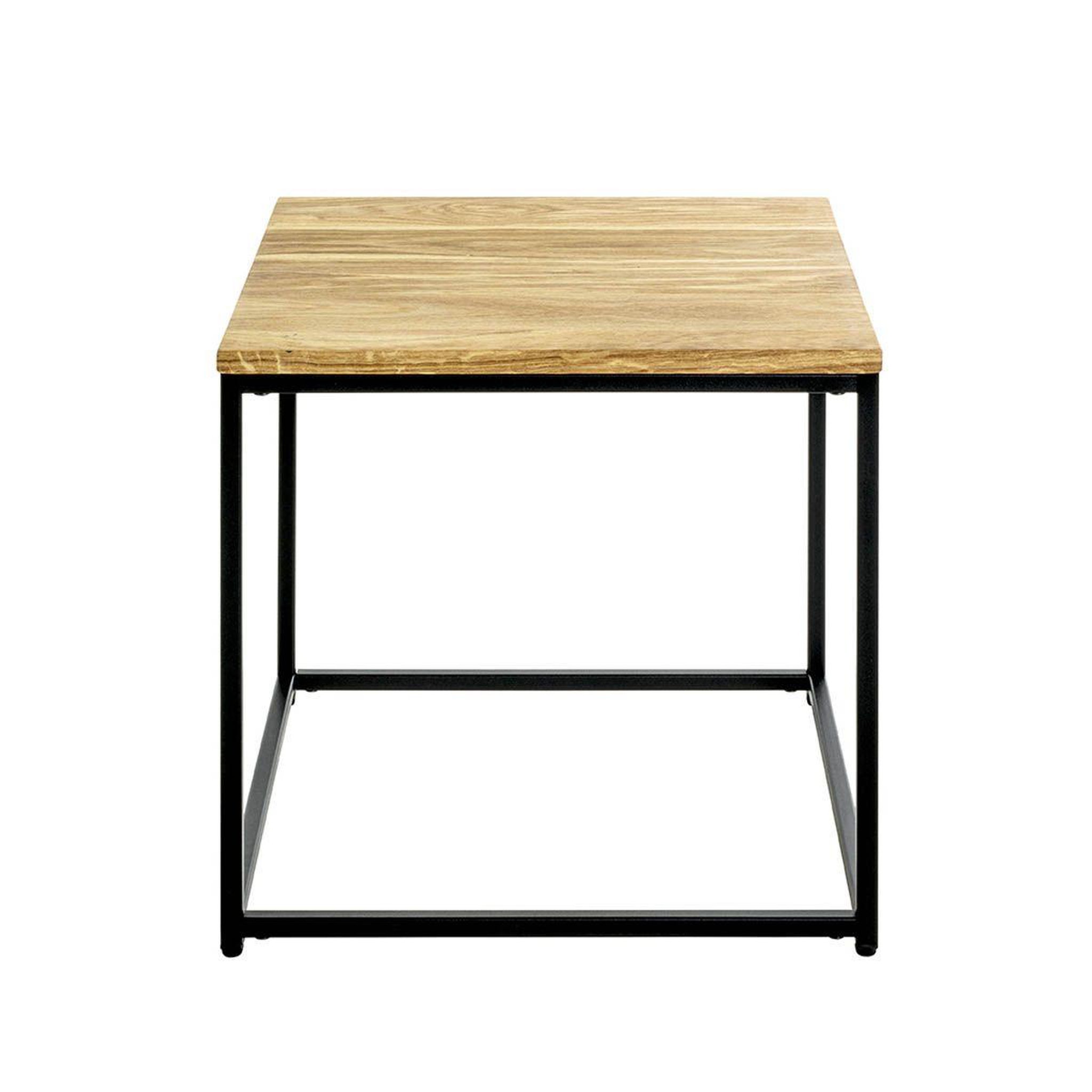 Voir la diapositive 2 : Paris Prix Table d'appoint  pika  45cm chêne & noir
