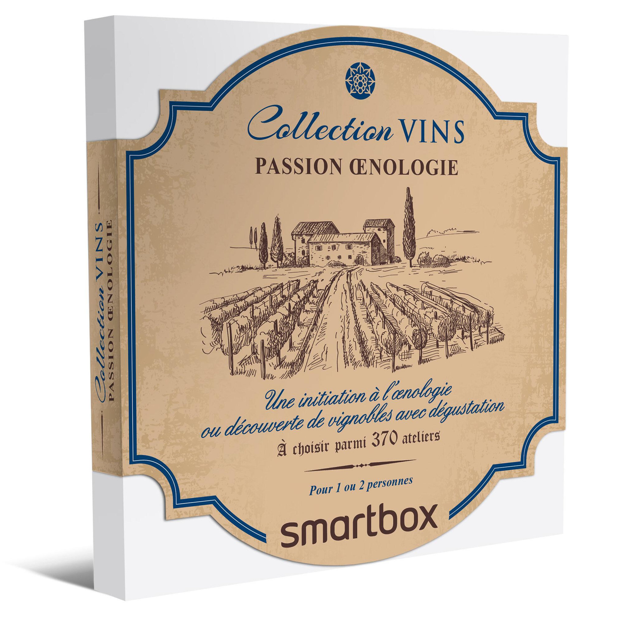 Smartbox Passion œnologie - coffret cadeau gastronomie