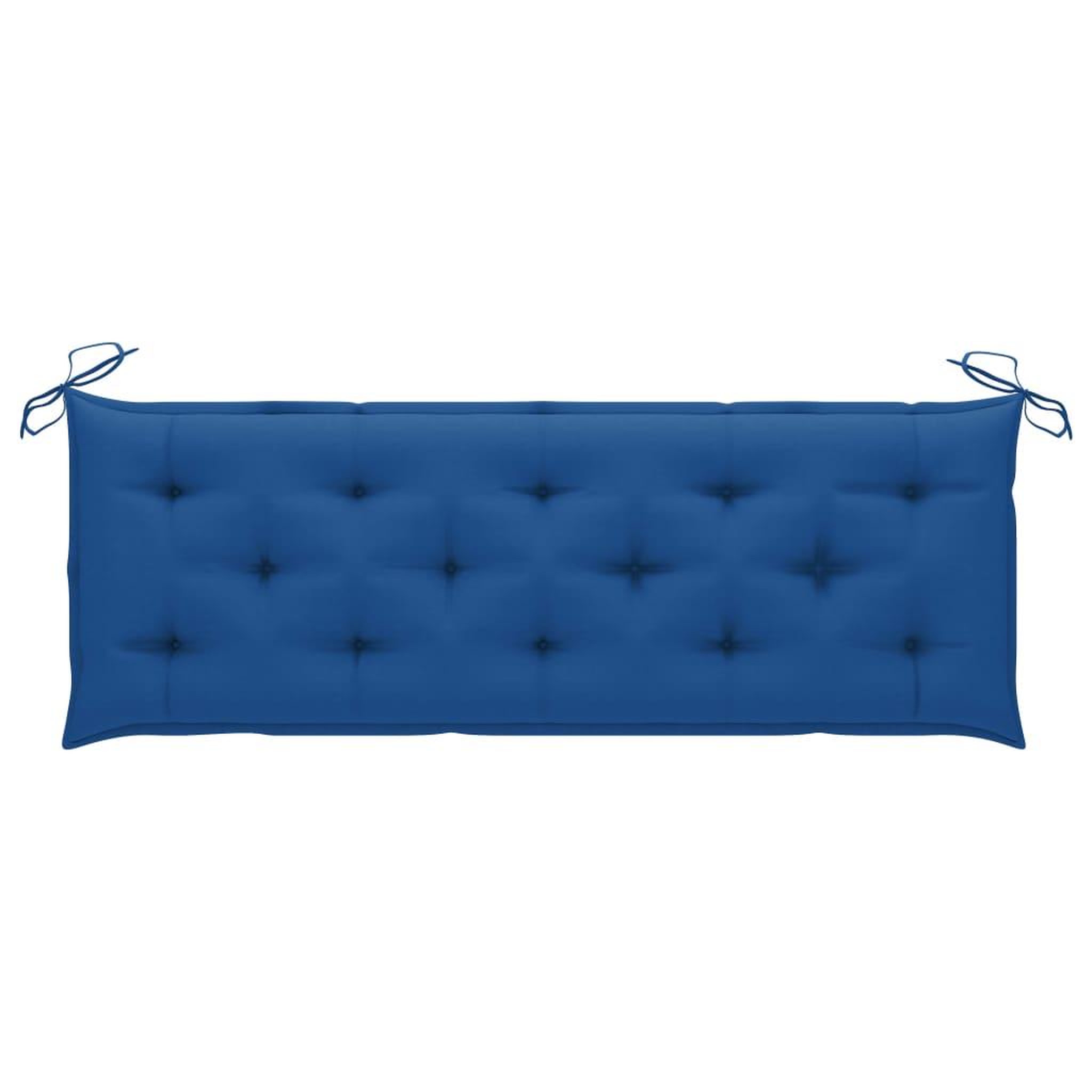 Voir la diapositive 4 : VIDAXL Banc de jardin empilable et coussin 159 cm Bois de teck massif