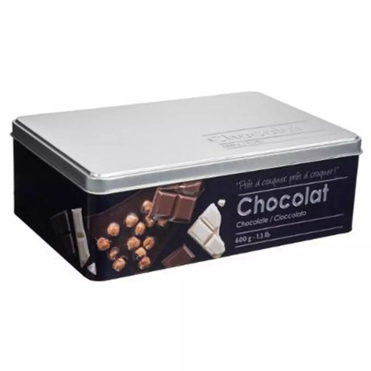  Boîte à Chocolat  Relief II  20cm Noir