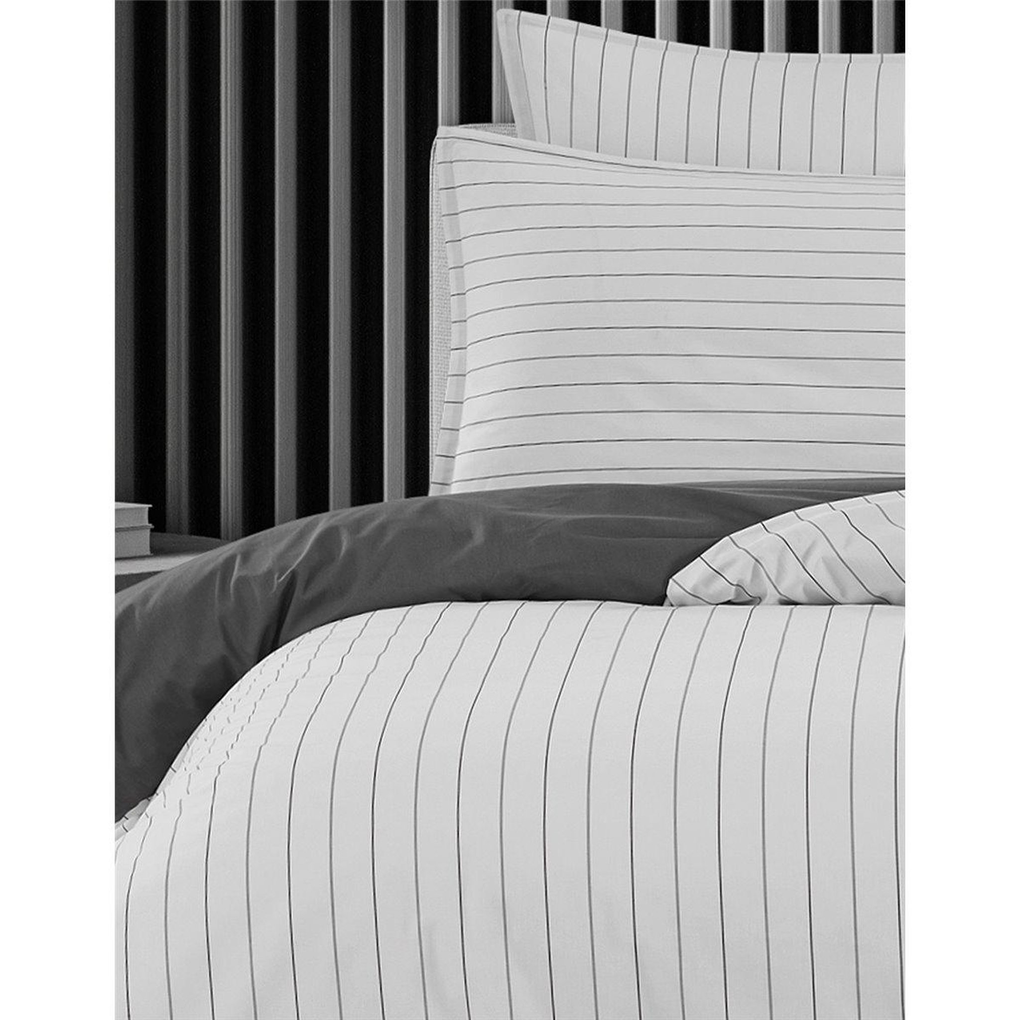 Voir la diapositive 2 : Sensei Maison Housse de couette en percale de coton TOLSTA