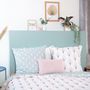 Voir la diapositive 5 : COTE DECO Parure de lit Amador - Microfibre 72 g/m² - 220 x 240 cm - Bleu