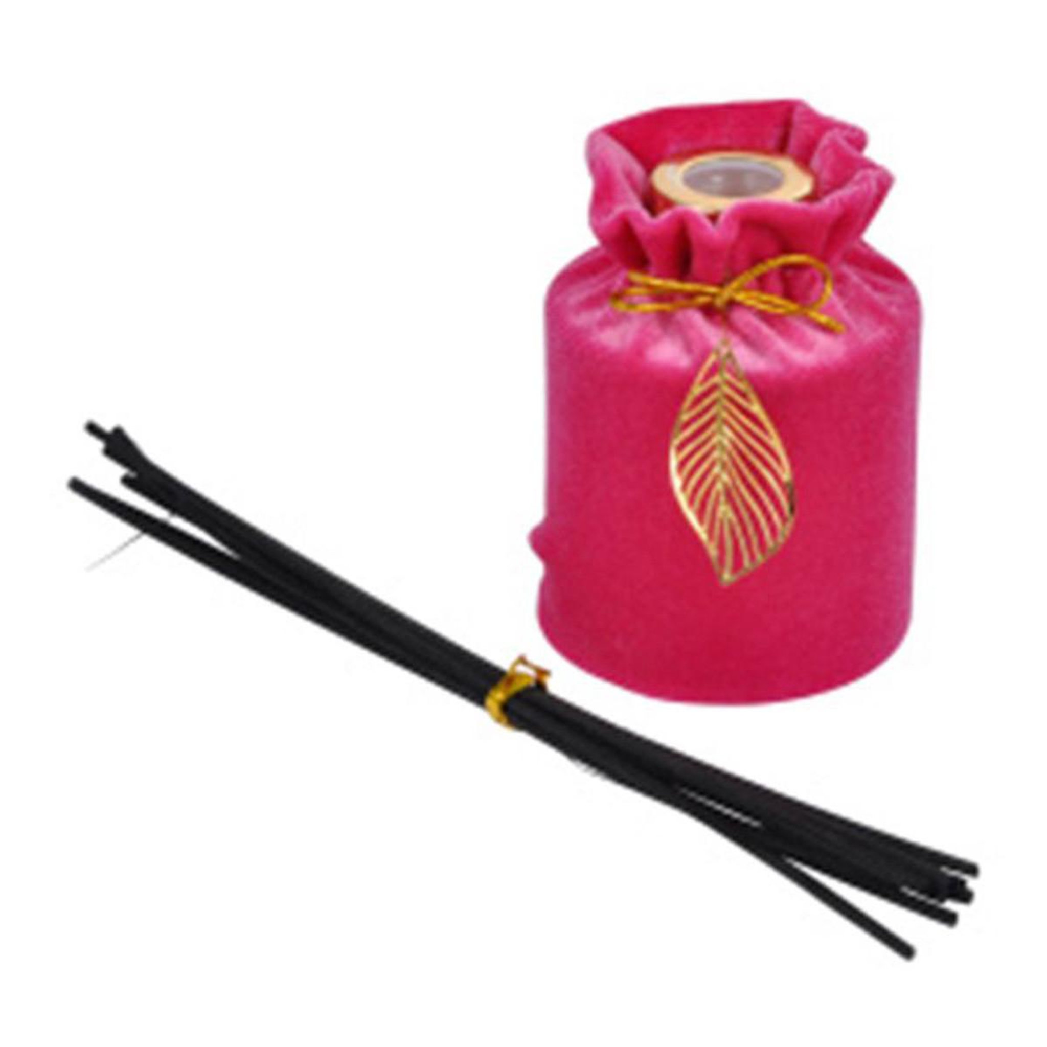HOMEA Diffuseur de parfum velours  pendentif  100ml fuchsia