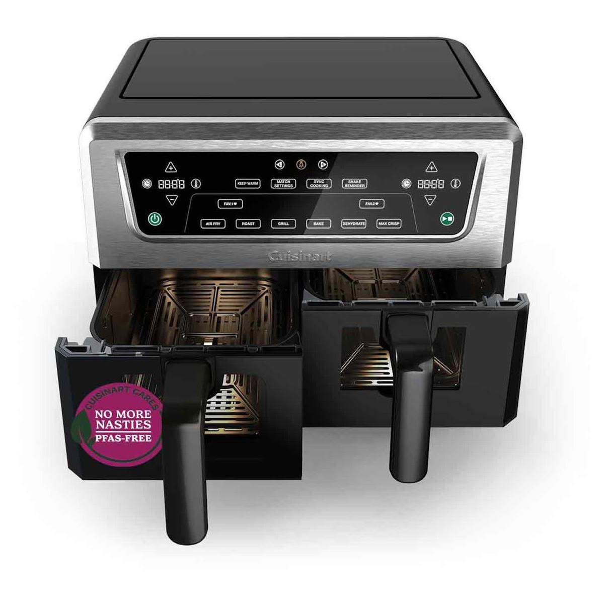 Cuisinart Friteuse sans huile AFD10XSSE gris 10,4 L