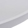 Voir la diapositive 5 : VIDAXL Housses elastiques de table Ø 80 cm Blanc 4 pcs