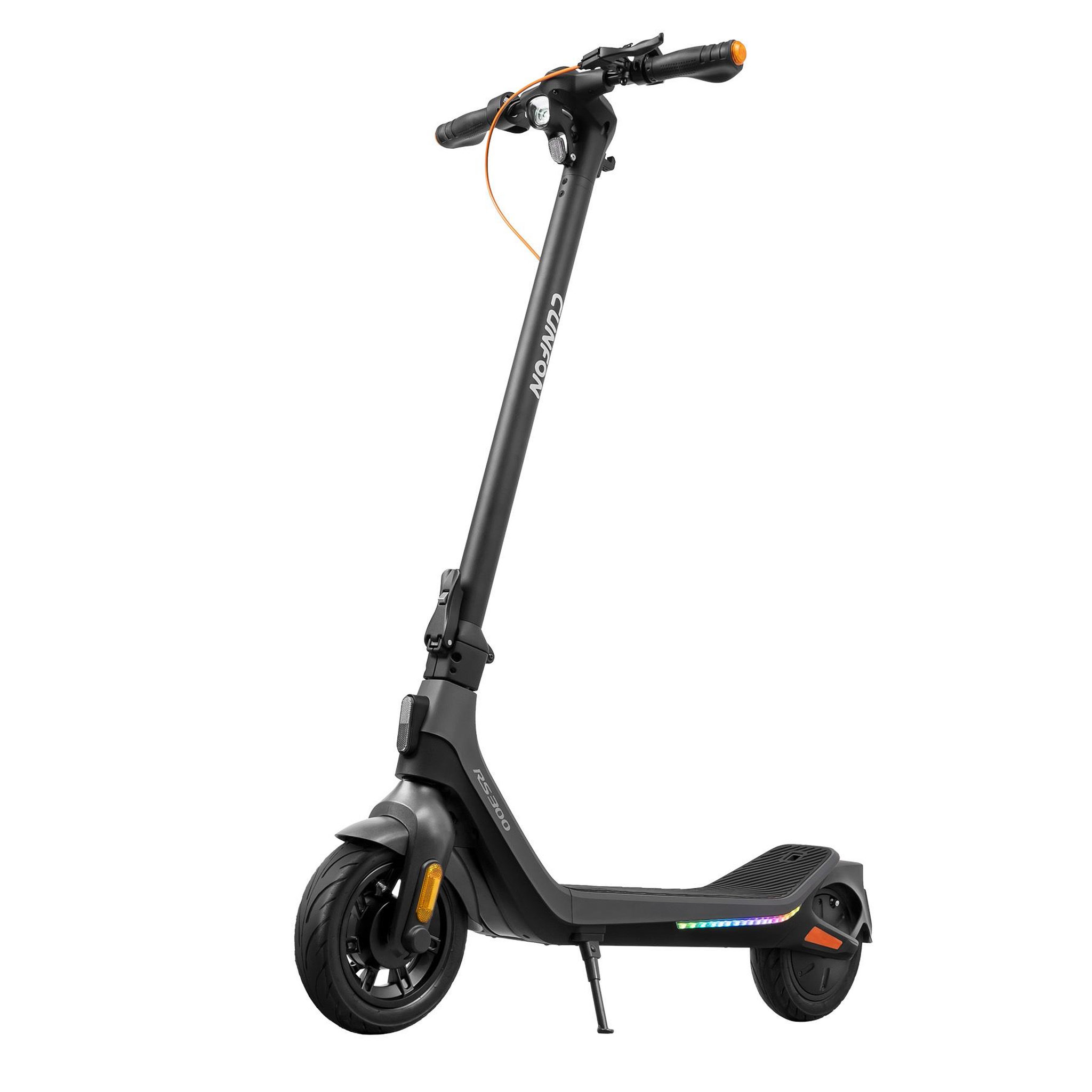 CUNFON Trottinette électrique cunfon rs300, légère, 10 pouces, noire