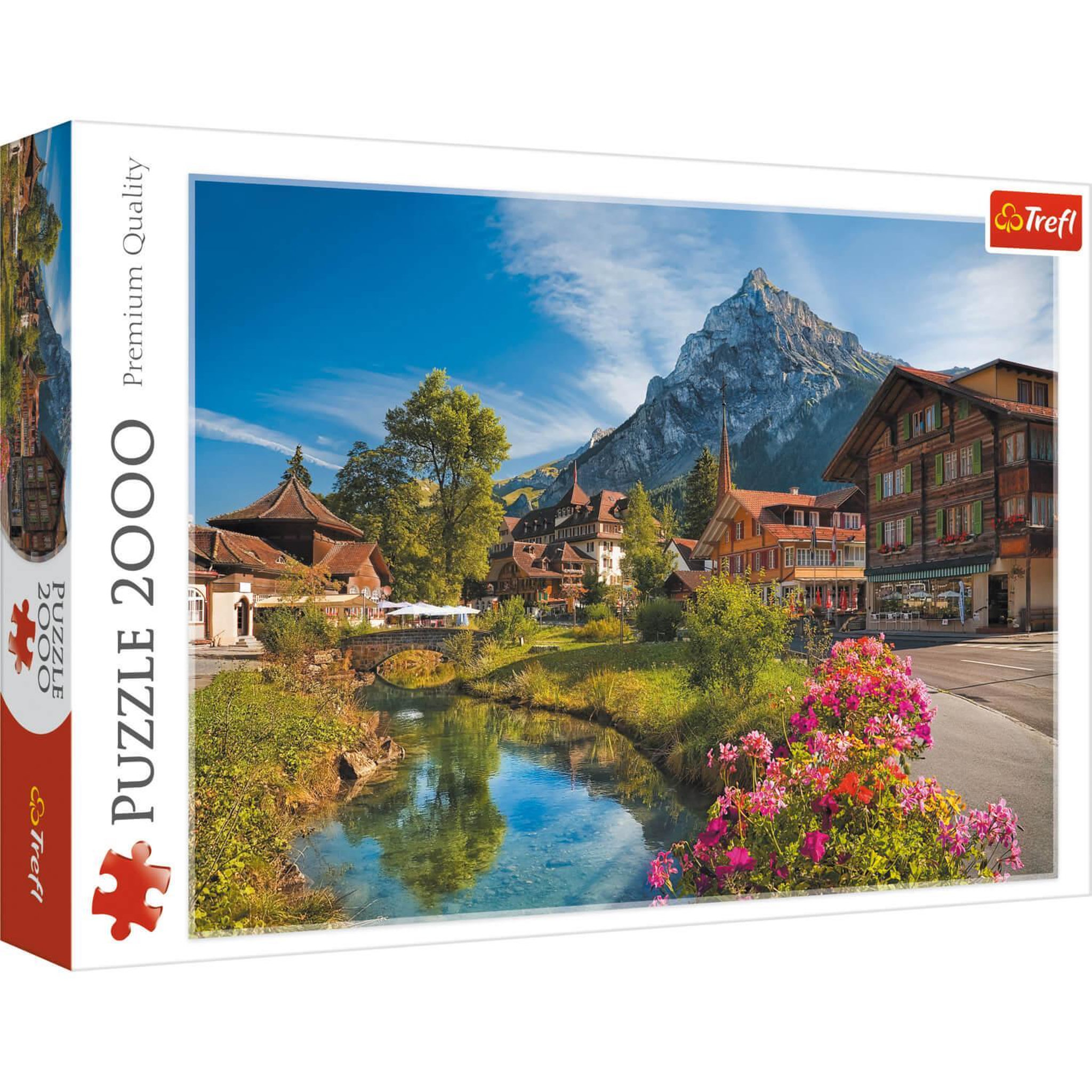 Voir la diapositive 2 : Trefl Puzzle 2000 pièces : Alpes en été