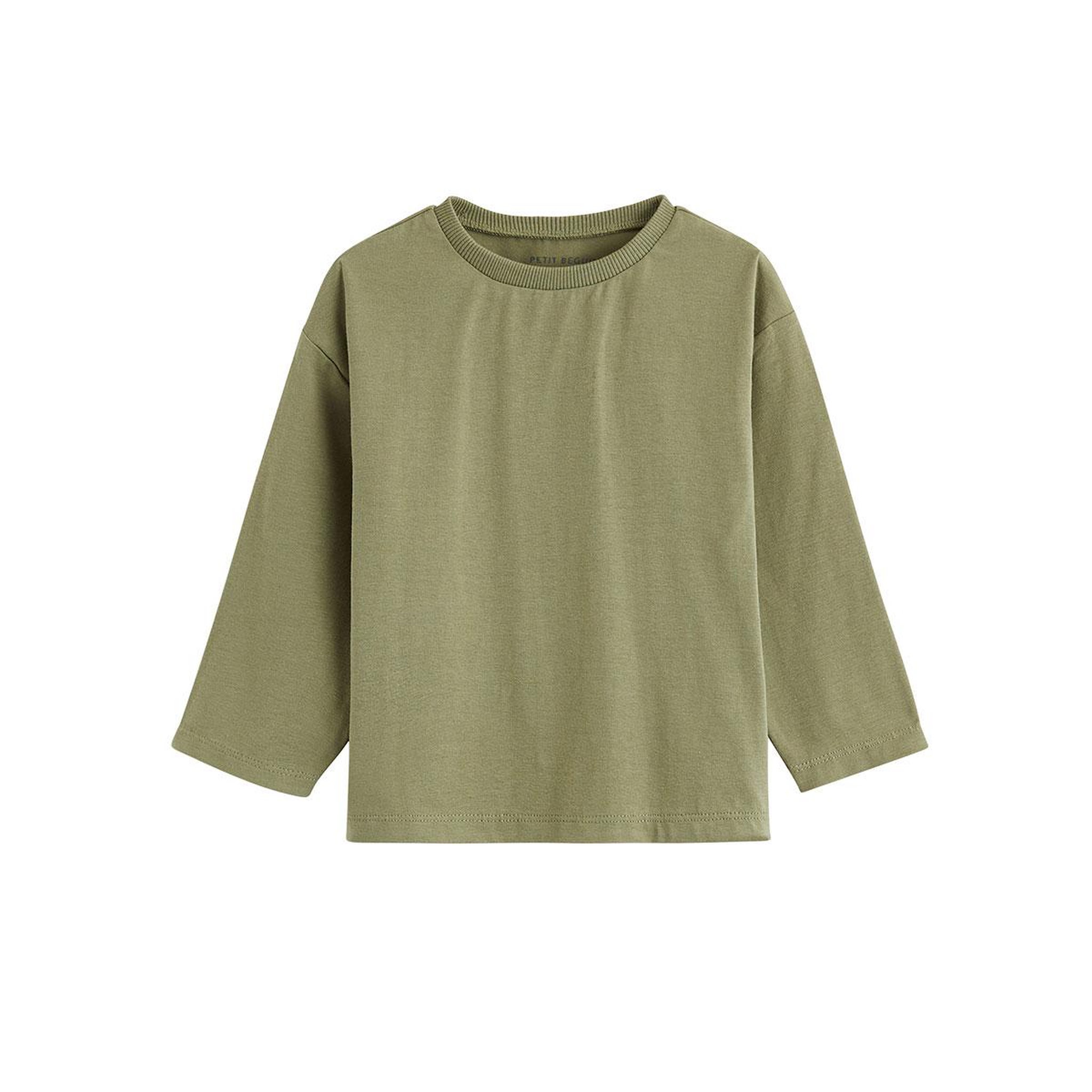 Voir la diapositive 4 : Petit BÃ©guin Lot de 2 t-shirts enfant manches longues ginkgo