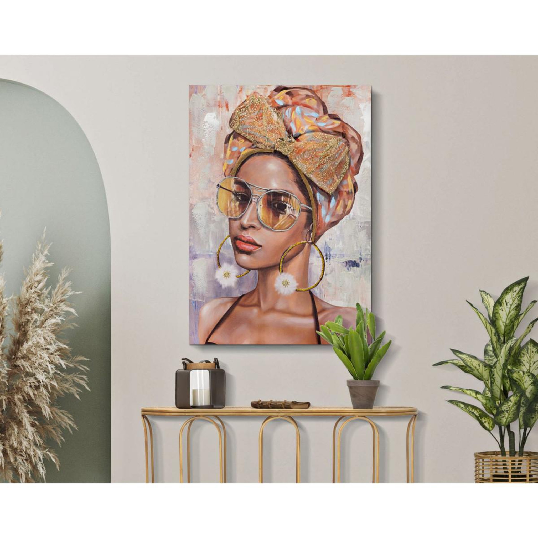 Voir la diapositive 6 : Paris Prix Toile imprimée déco  jennyfer  70x100cm multicolore