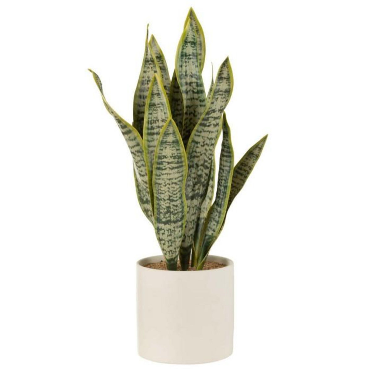 Paris Prix Plante Artificielle en Pot  Sansevieria  60cm Vert