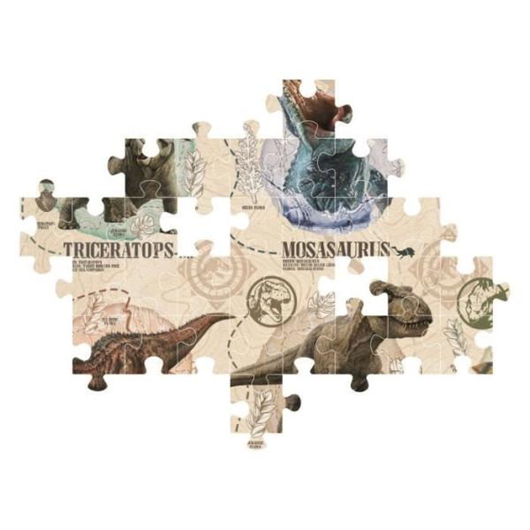 Voir la diapositive 3 : CLEMENTONI Clementoni puzzle104 pieces jurassic world