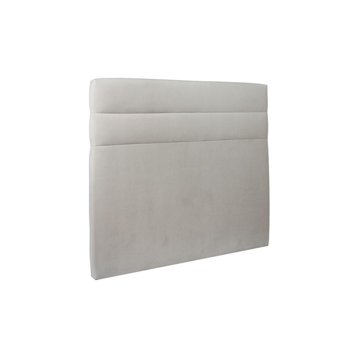 Sommeil de Plomb Lit avec tête de lit lignes velours et sommier kit - Hauteur totale : 29cm