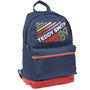 Voir la diapositive 2 : TEDDY SMITH Sac à dos souple 1 compartiment bleu et rouge WARM UP