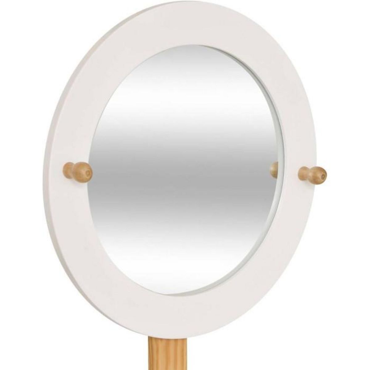 Atmosphera Kids Coiffeuse Enfant Avec Tabouret  Nomade  89cm Blanc