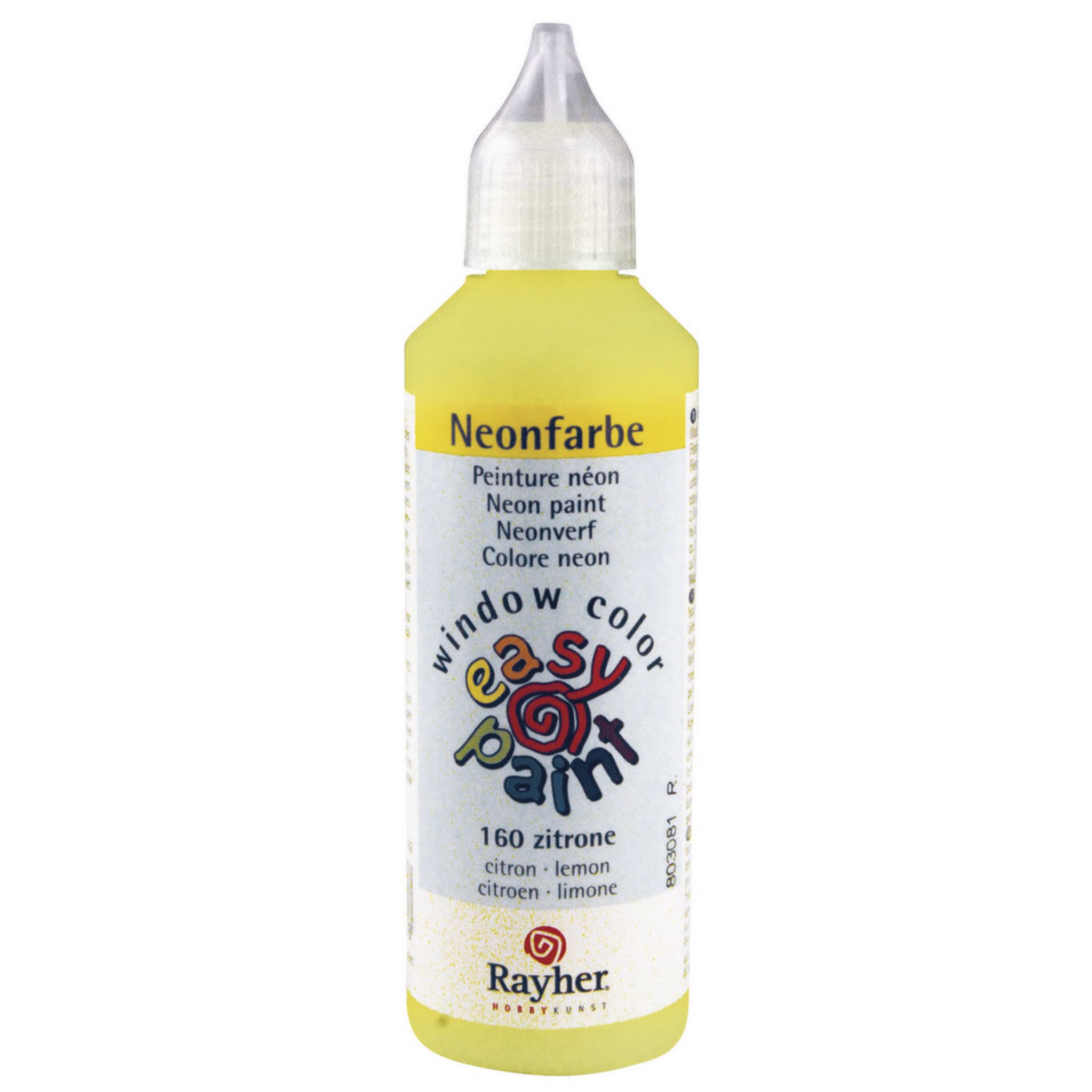 Window Color Rayher 80ml Transparent - Peinture Pour Verre, Déco Créative