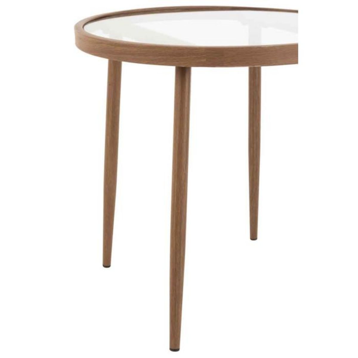 Paris Prix Table Gigogne Design  Fuolas  50cm Marron