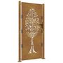 Voir la diapositive 2 : VIDAXL Portail de jardin 105x180 cm acier corten conception de l'arbre