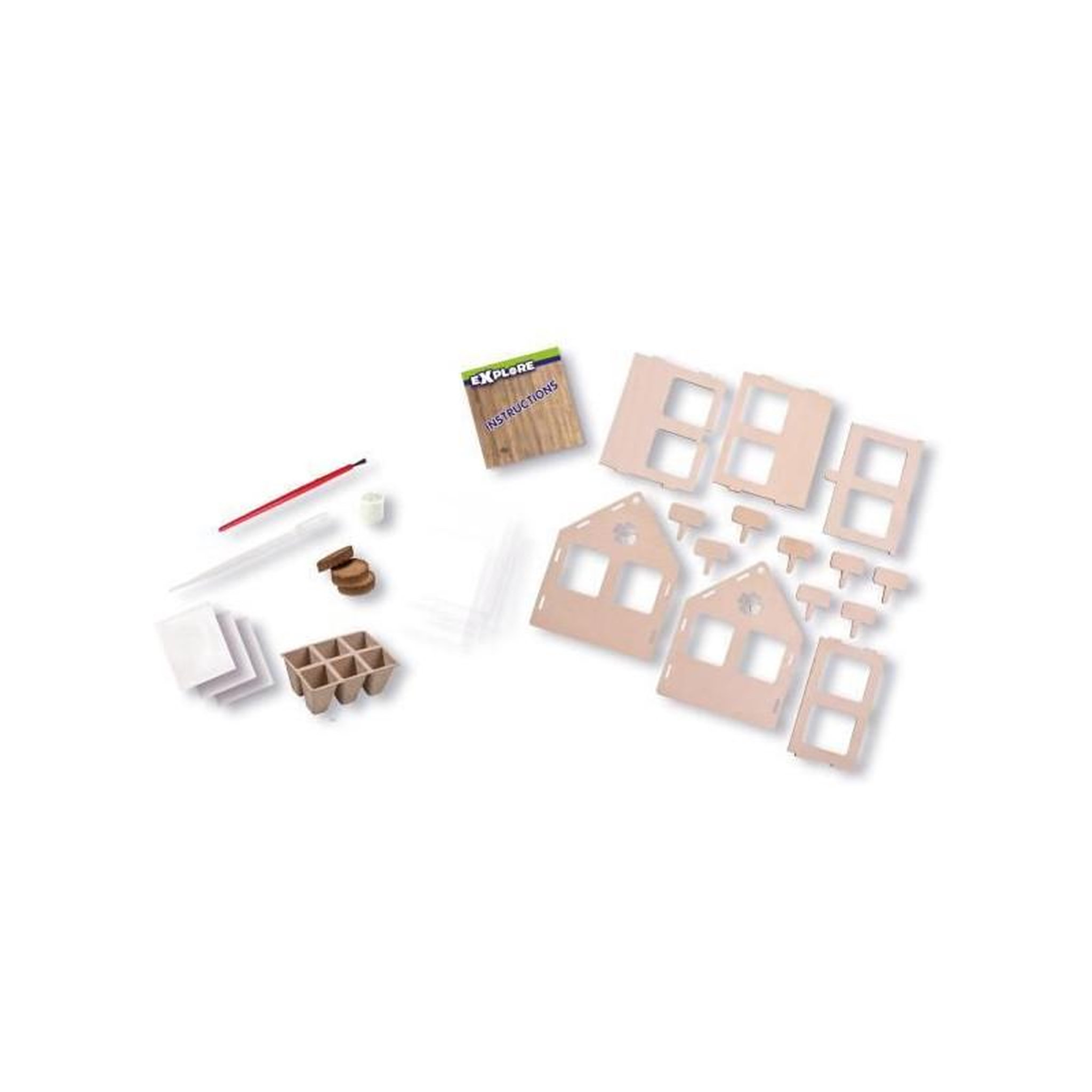 Voir la diapositive 3 : SES Creative Kit SES Creative Greenhouse Veggies multicolore