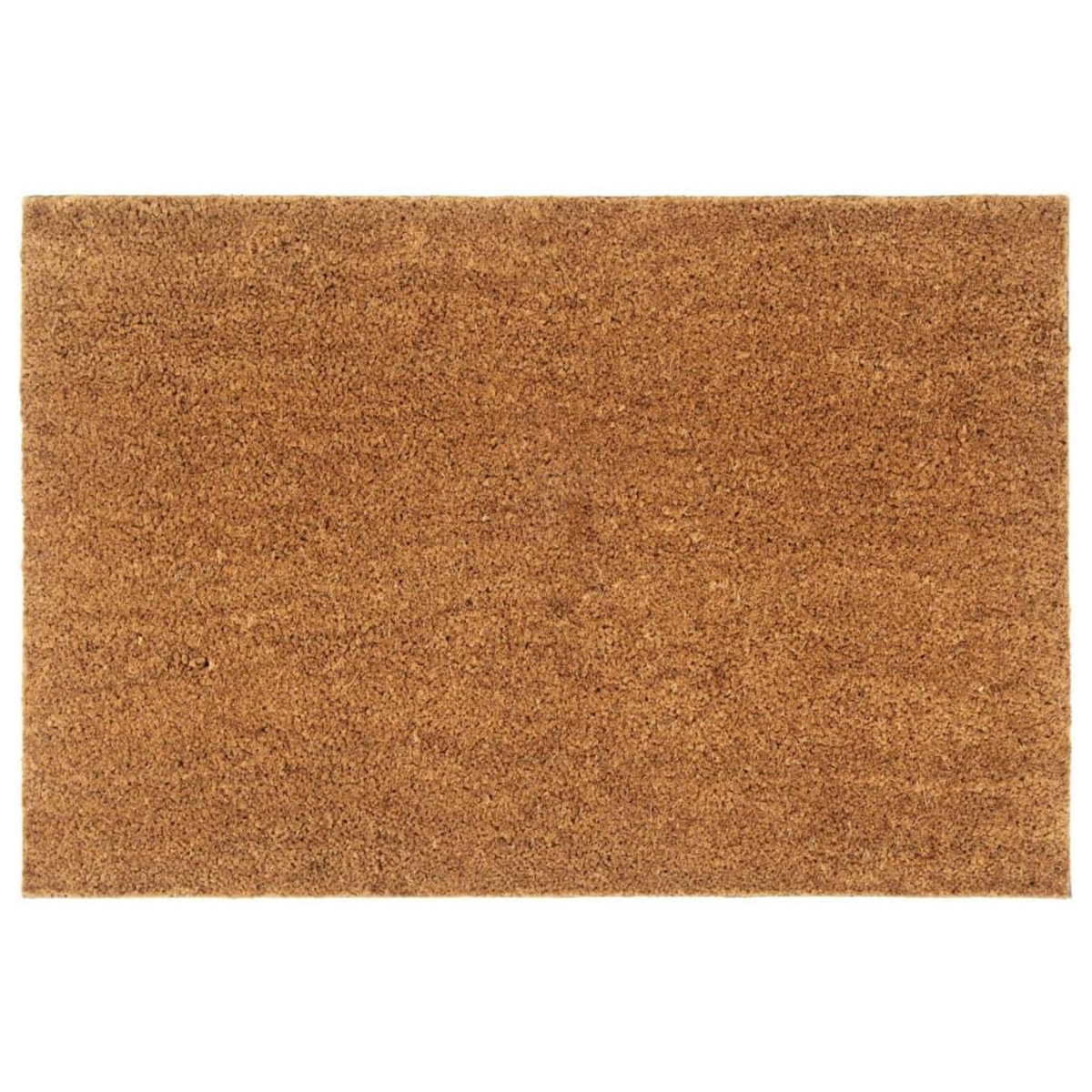 VIDAXL Tapis de porte naturel 60x90 cm fibre de coco touffete