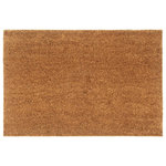 VIDAXL Tapis de porte naturel 60x90 cm fibre de coco touffete