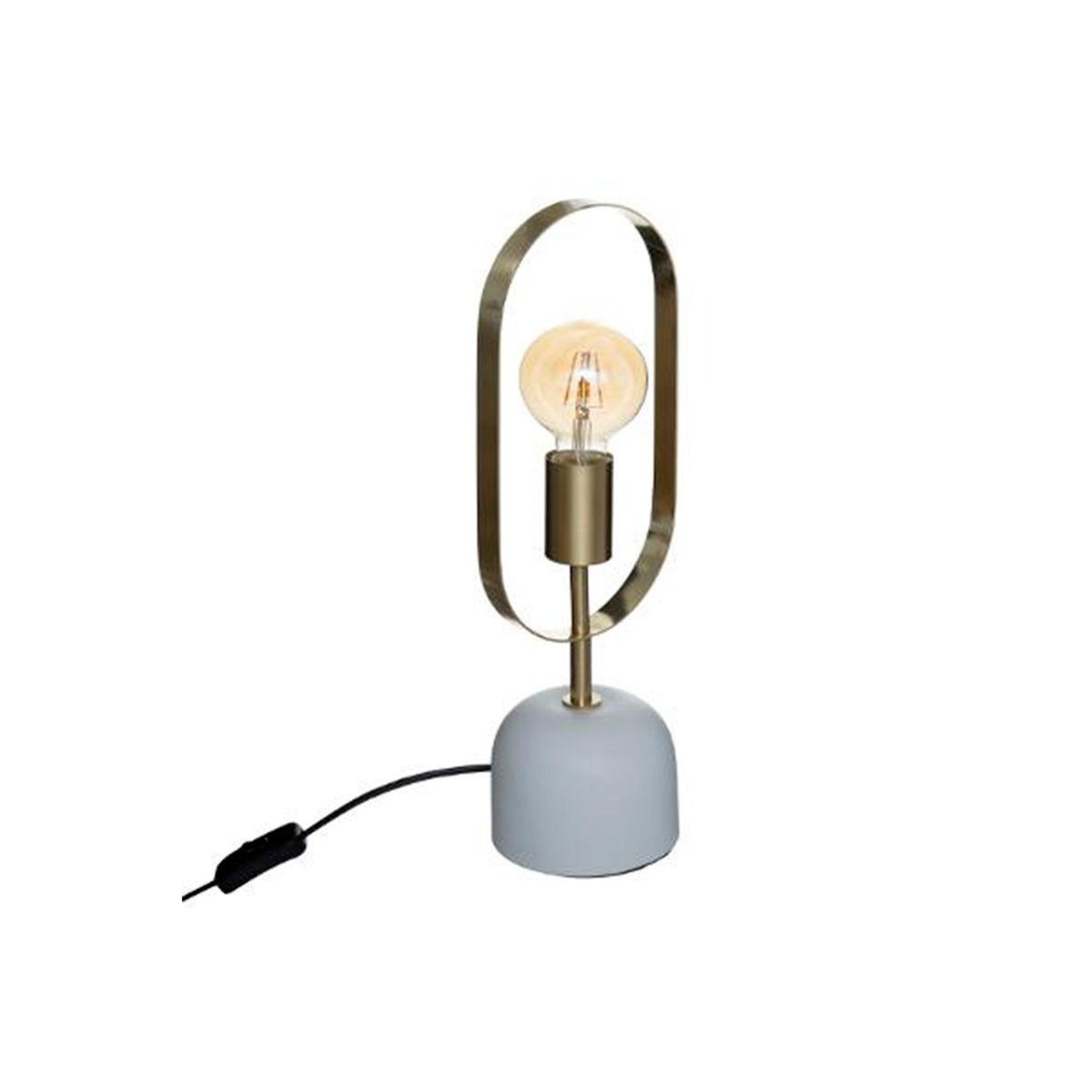 Voir la diapositive 1 : ATMOSPHERA Lampe à poser design  edi  44cm or