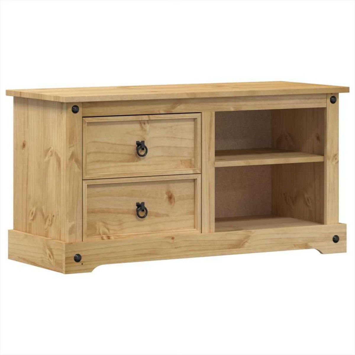 VIDAXL Meuble TV  100x40x52 cm bois de pin massif
