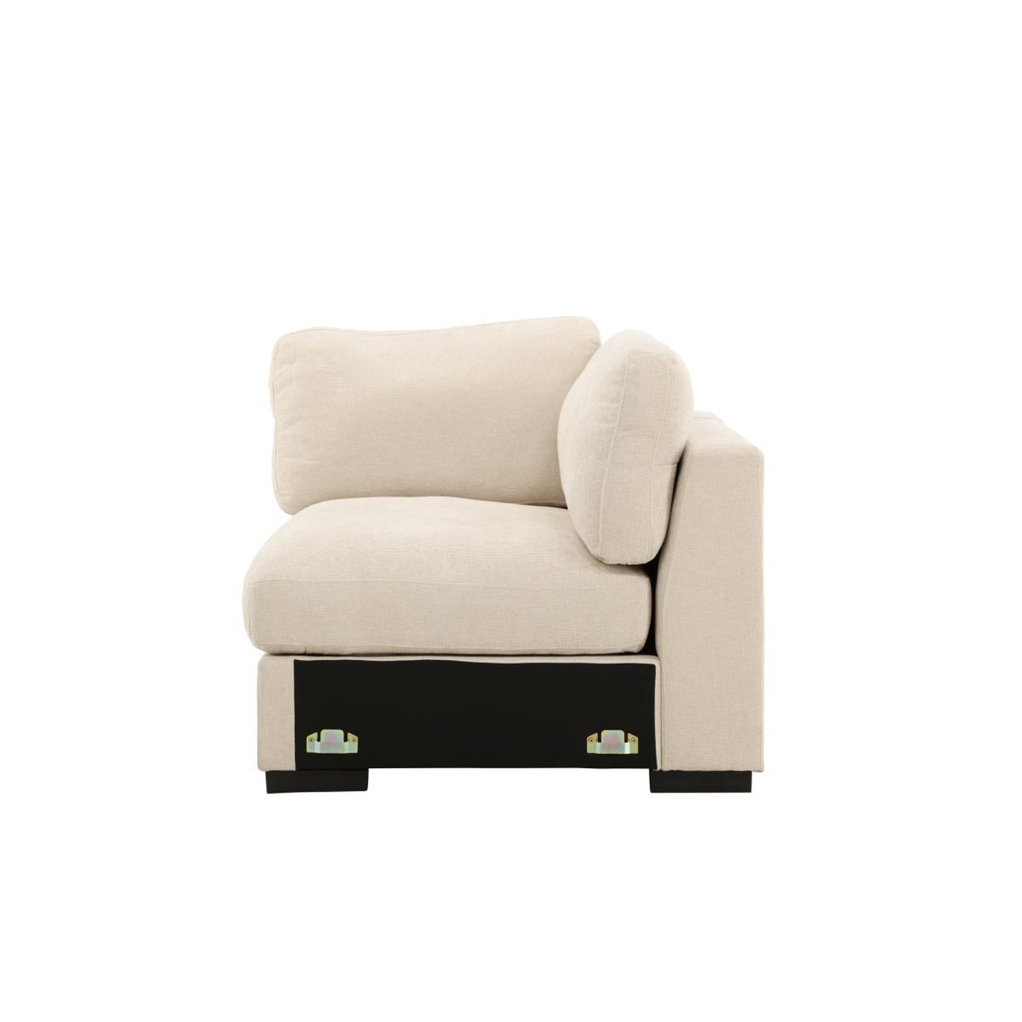 Voir la diapositive 5 : Paris Prix Module canapé d'angle gauche  salerno  112cm beige