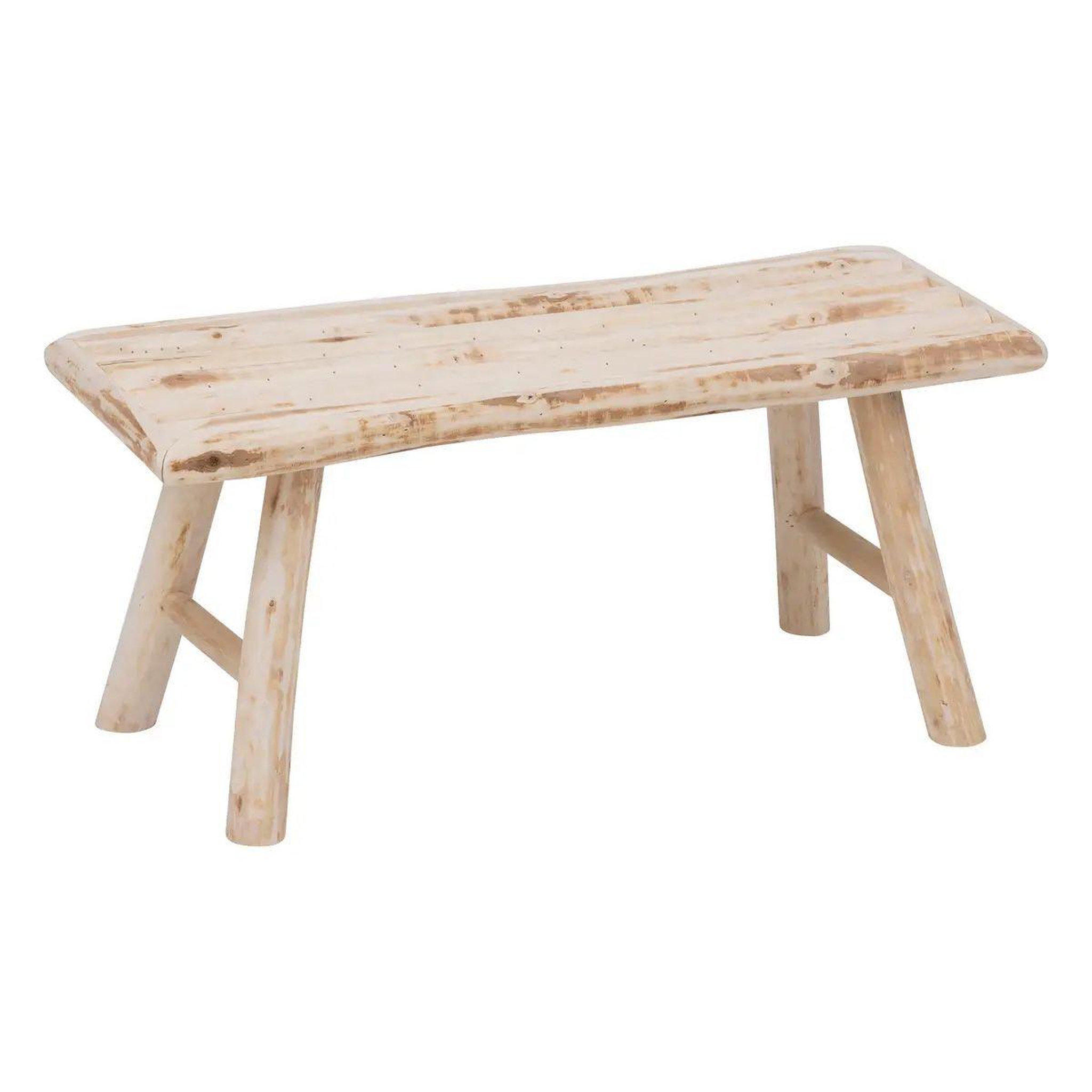 ATMOSPHERA Banc en bois  woody  70cm beige