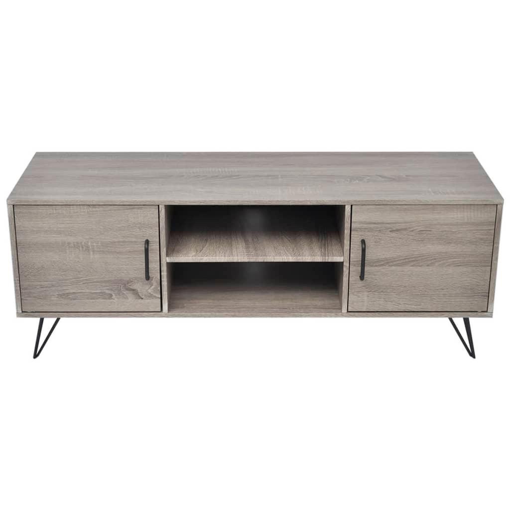 Voir la diapositive 3 : VIDAXL Meuble tv 120x40x45 cm gris