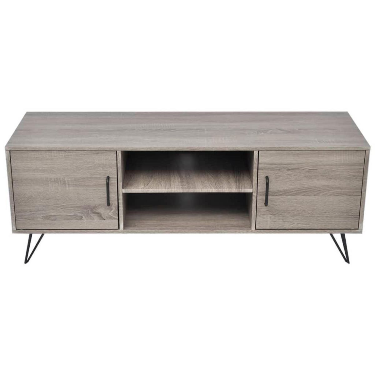 VIDAXL Meuble TV 120x40x45 cm Gris