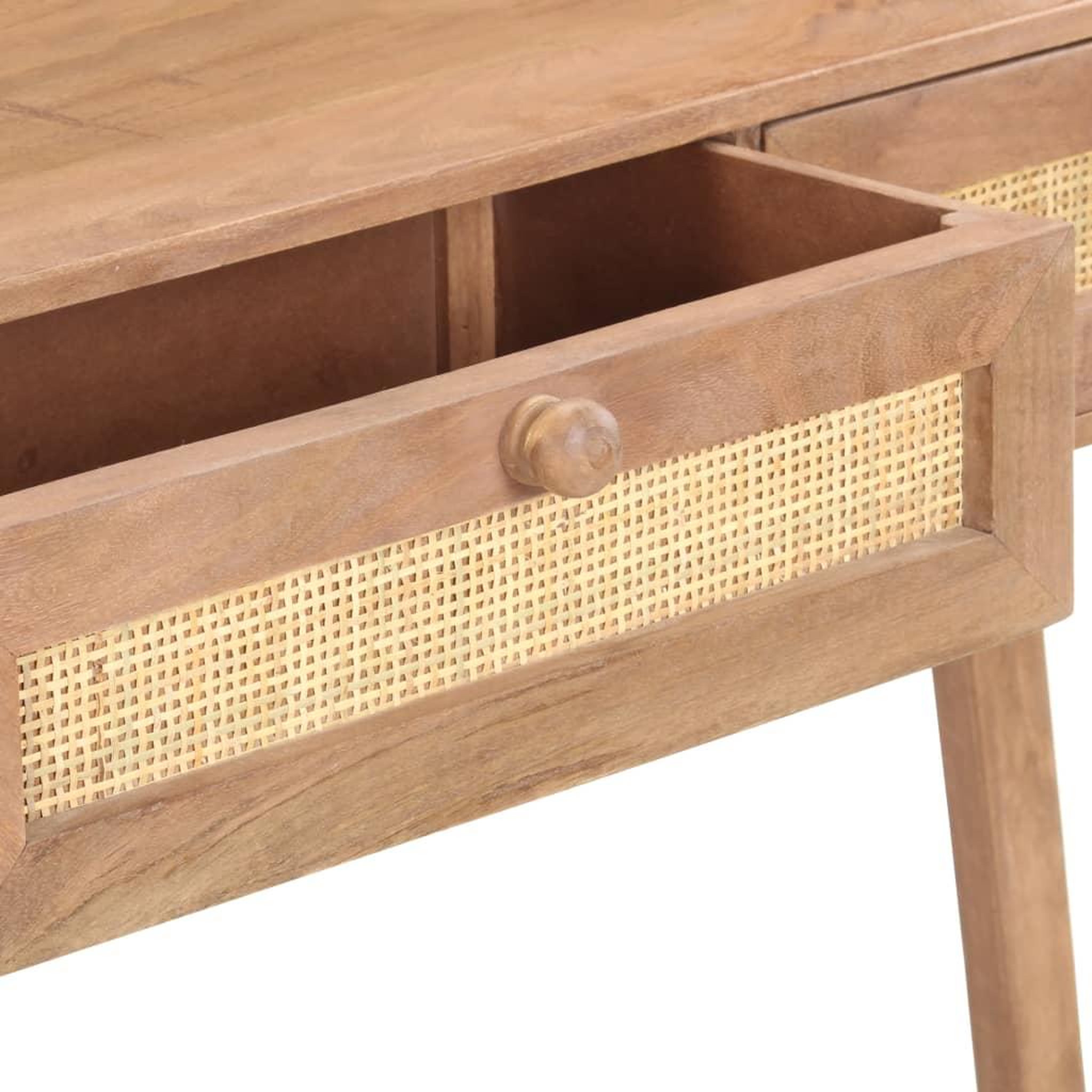Voir la diapositive 5 : VIDAXL Table console 100x35x76 cm bois de manguier massif