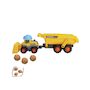 Voir la diapositive 3 : Dickie Jouet de construction Dickie Chargeuse sur pneus jaune