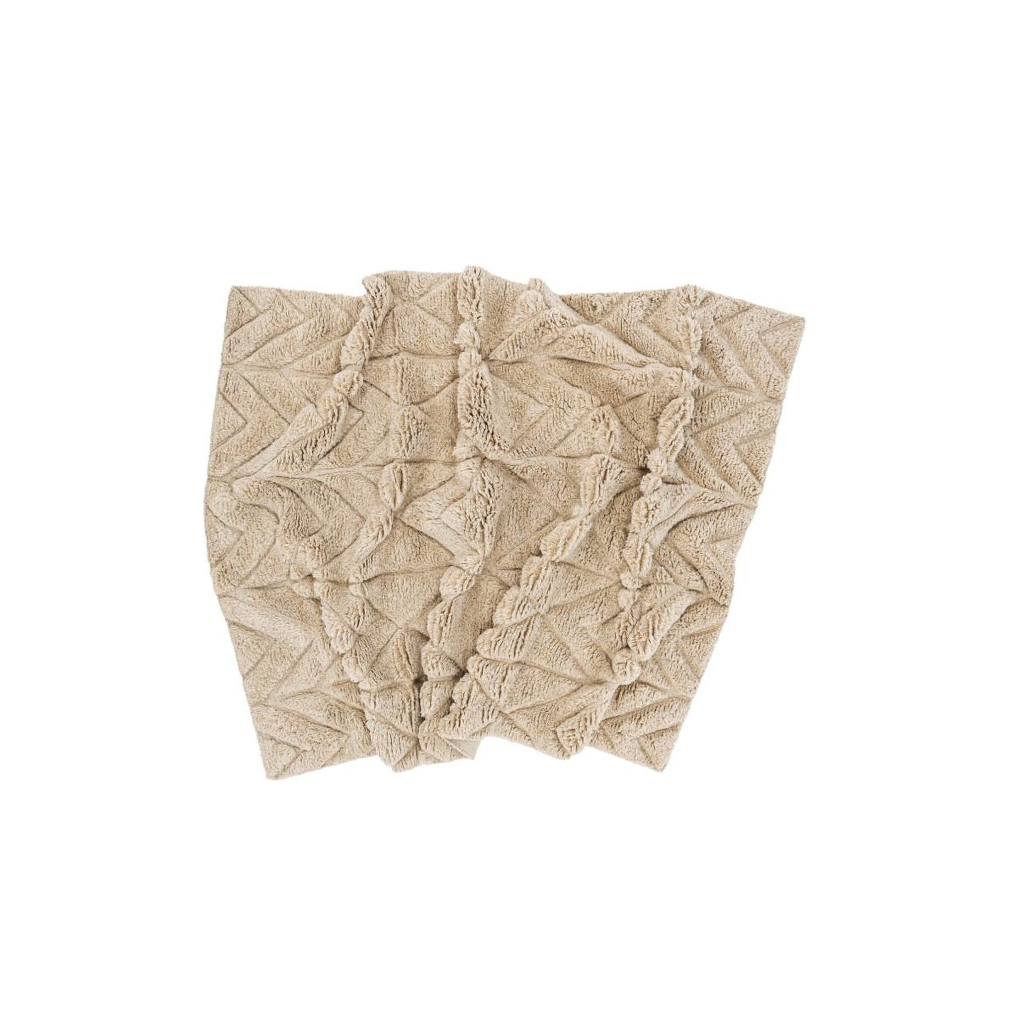 Voir la diapositive 3 : Paris Prix Tapis déco en laine  zoe  200x300cm beige