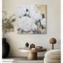 Voir la diapositive 6 : Paris Prix Toile Peinture Déco  Agatha  90x90cm Multicolore