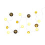 Voir la diapositive 2 : Paris Prix Guirlande Lumineuse Led  Boule  360cm Gris