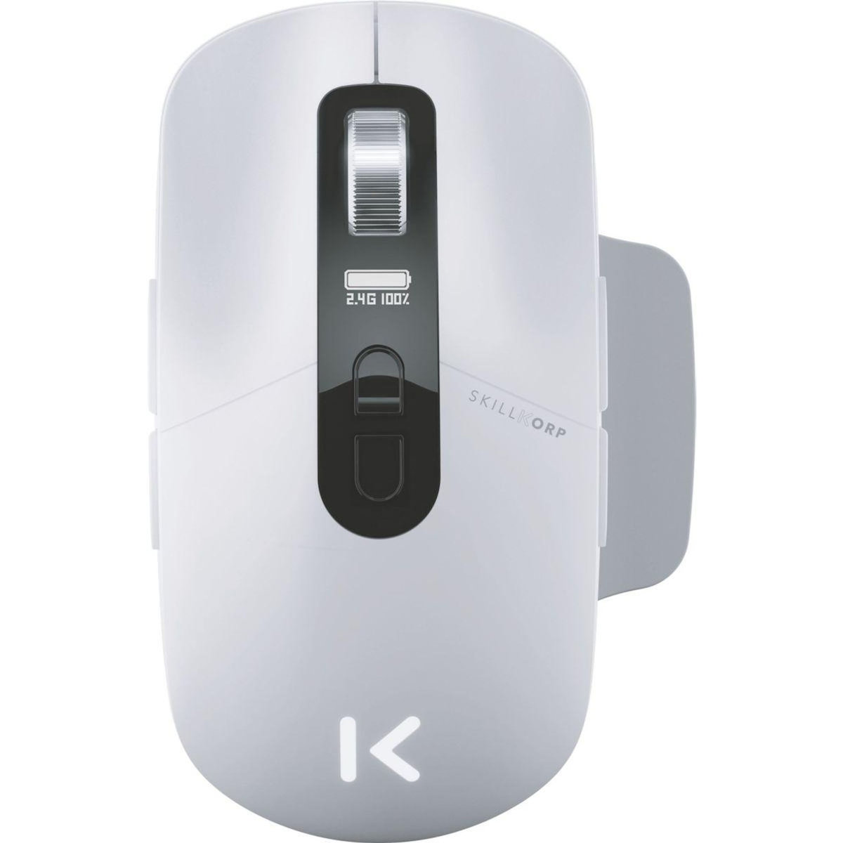 SKILLKORP Souris Gamer Sans Fil Ambi One blanche Progress