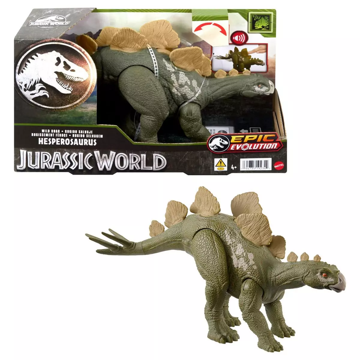MATTEL Figurine Jurassic World : Hesoerisaurus Sonore