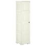 Voir la diapositive 1 : VIDAXL Armoire plastique 40x43x164 cm design bois glace a la vanille
