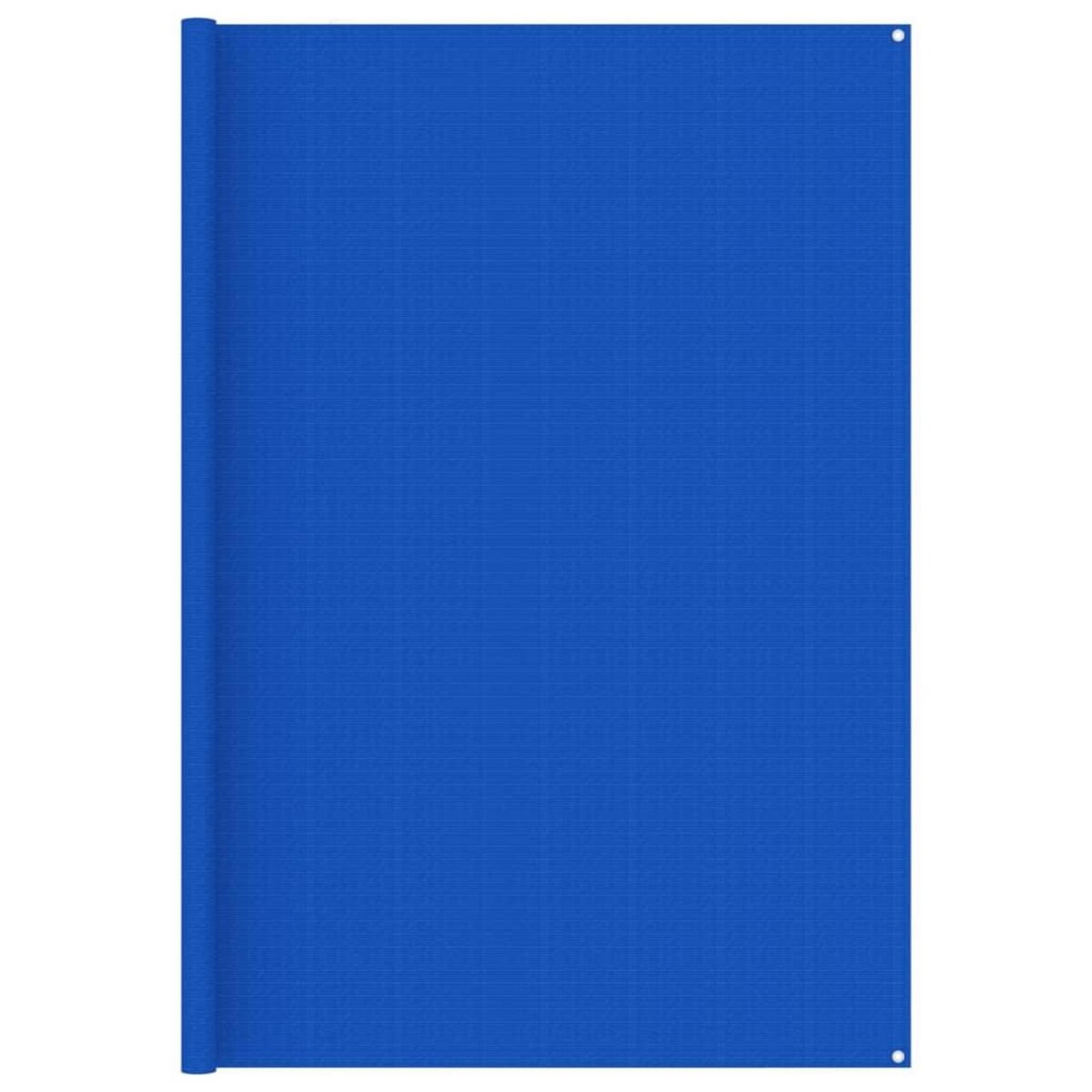 VIDAXL Tapis de tente 250x350 cm Bleu