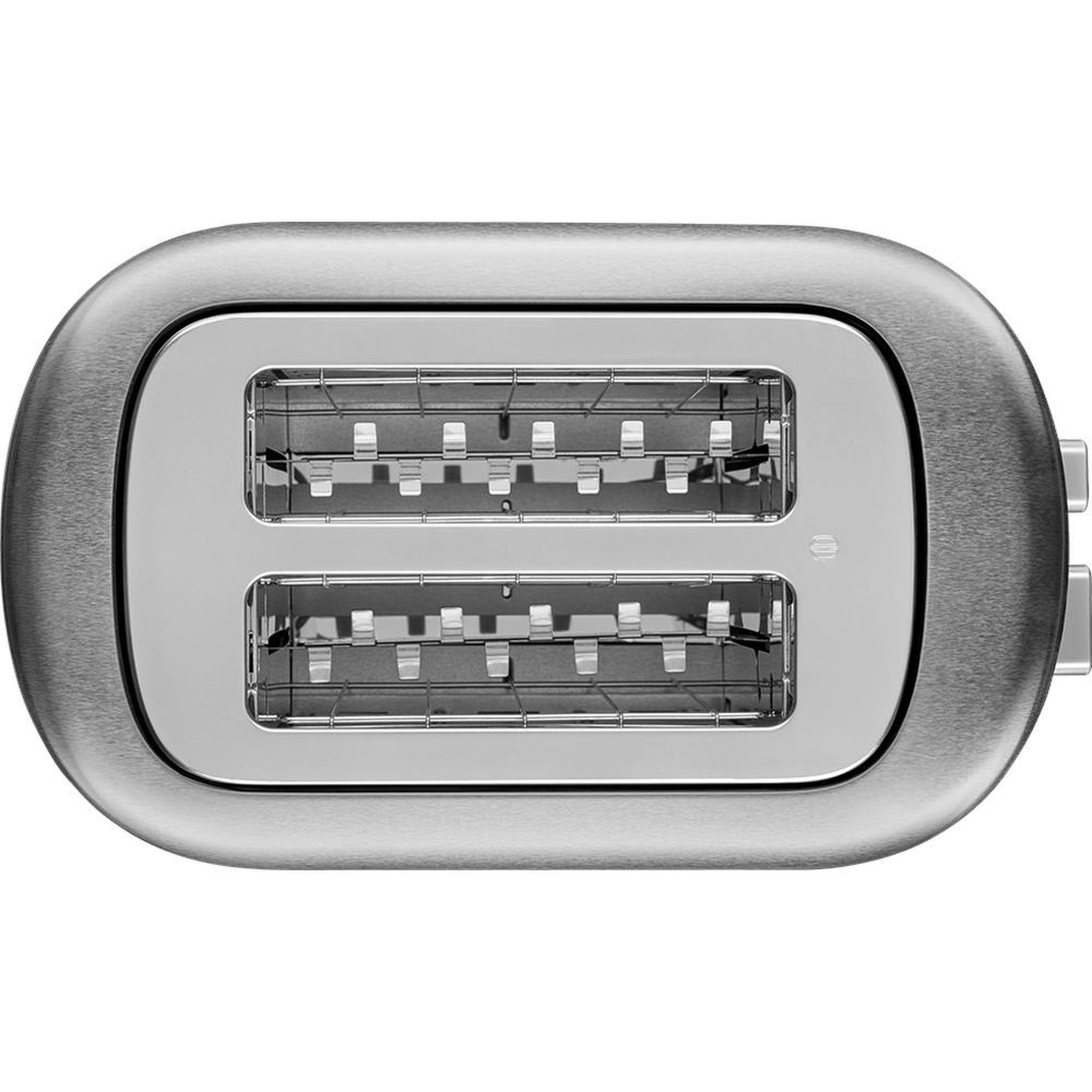 Voir la diapositive 3 : KitchenAid Grille-pain 2 fentes 980w inox - 5kmt2109esx