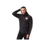 CAPSLAB Sweat à capuche avec zip homme One Piece Luffy. Coloris disponibles : Noir