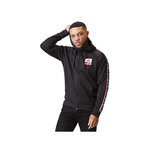 CAPSLAB Sweat à capuche avec zip homme One Piece Luffy. Coloris disponibles : Noir