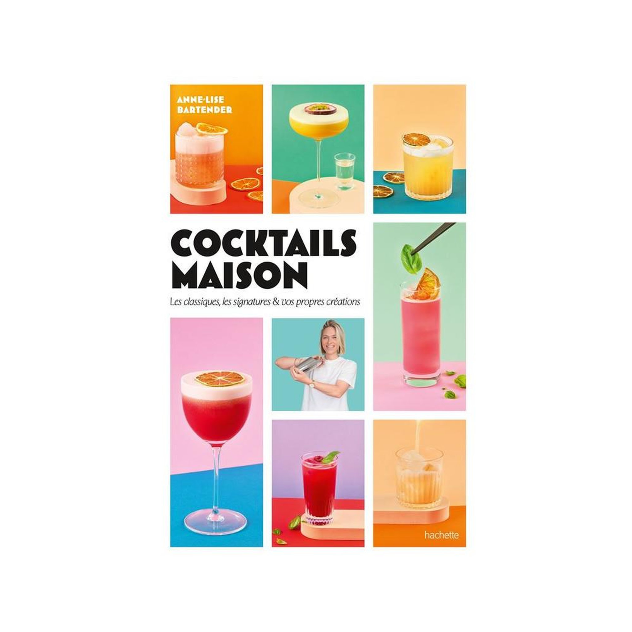 HACHETTE Livre de cuisine Cocktails Maison : les classiques, les signatures et vos créations (grand format)