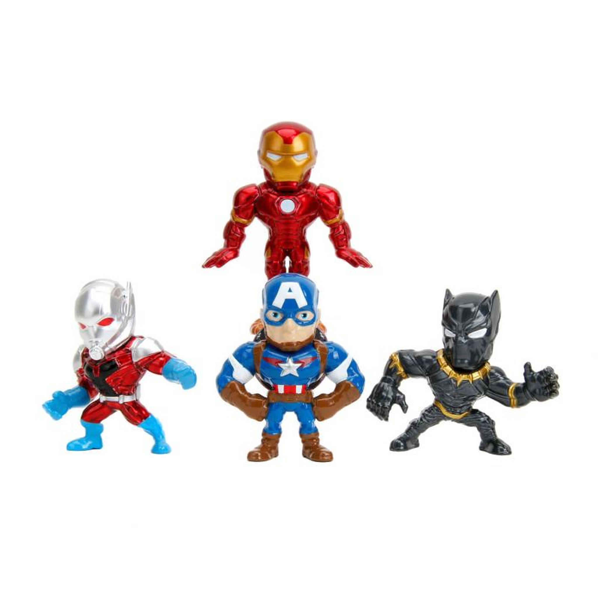 Voir la diapositive 4 : JADA TOYS Jada Toys - Jada Metalfigs Marvel Avengers, 4pcs. 253222014