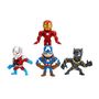 Voir la diapositive 4 : JADA TOYS Jada Toys - Jada Metalfigs Marvel Avengers, 4pcs. 253222014