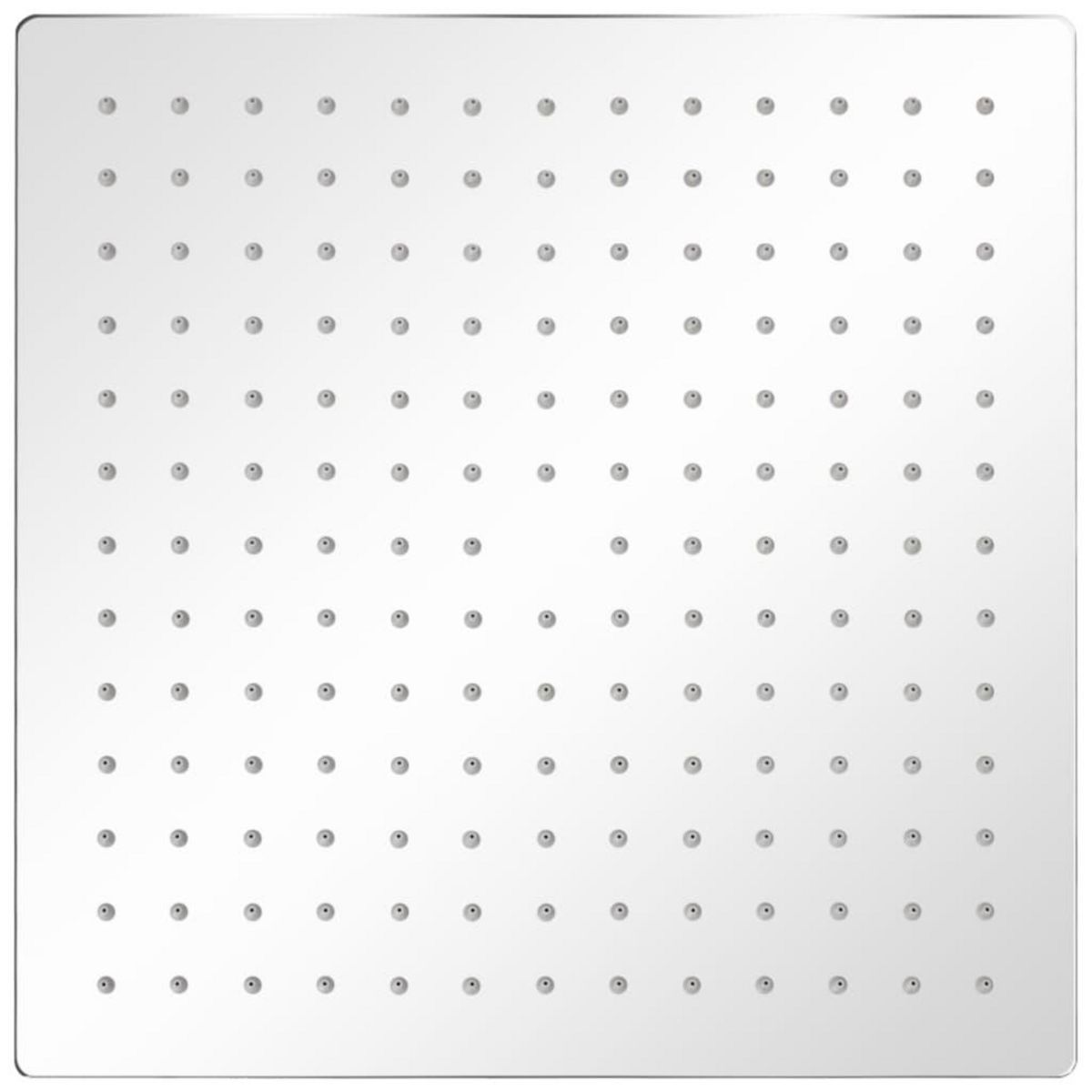 VIDAXL Pomme de douche plongeante 2 pcs 30x30 cm Acier inoxydable