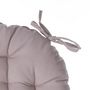 Voir la diapositive 2 : ATMOSPHERA Galette de Chaise Ronde  Leana  38cm Lin