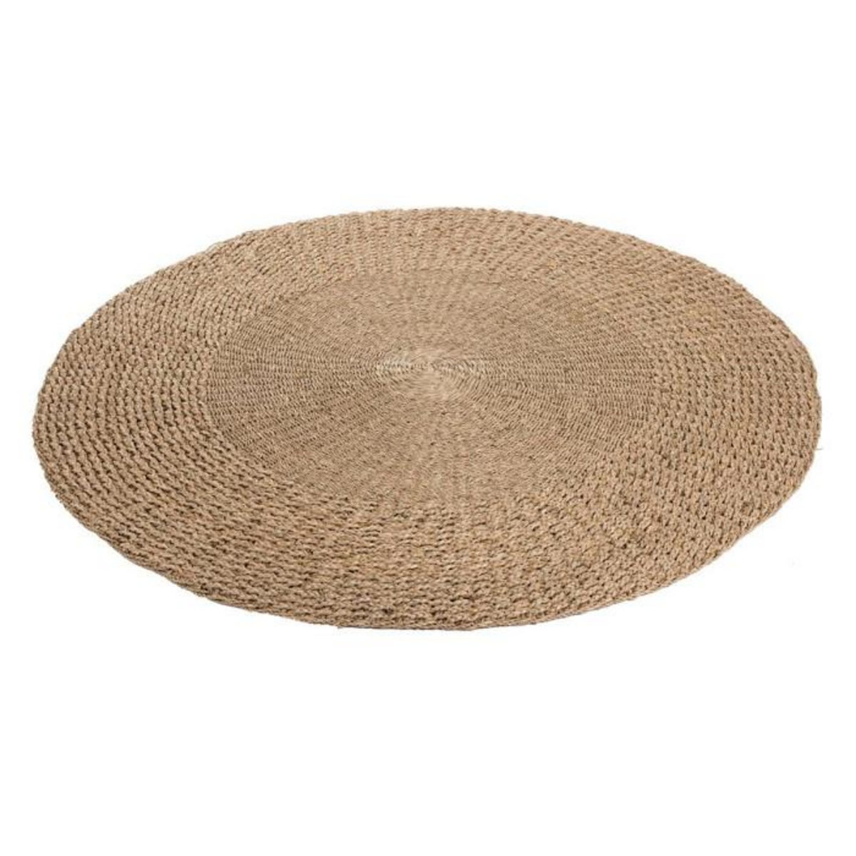 Paris Prix Tapis Tressé Déco  Zostere  120cm Naturel