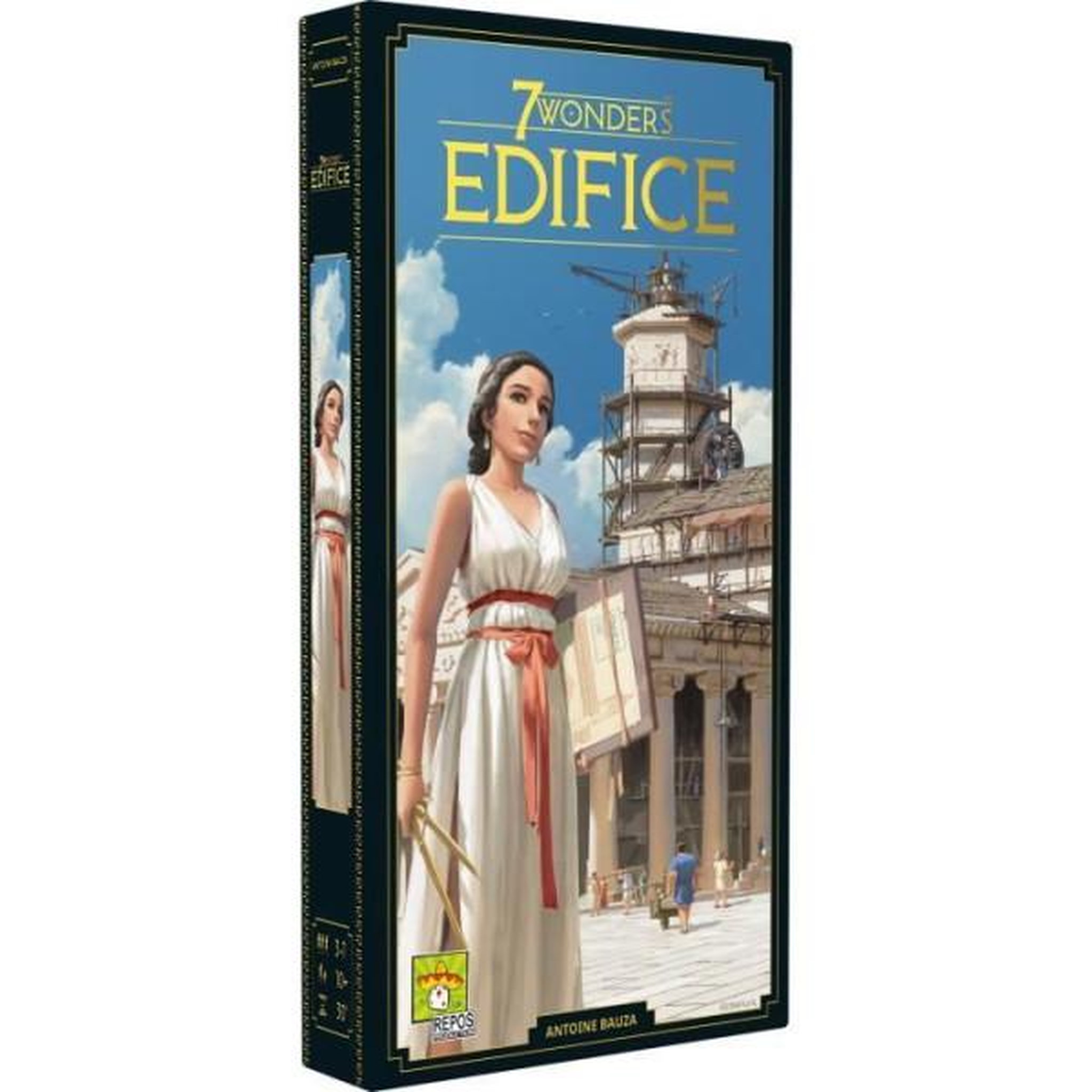 Asmodee 7 wonders edifices - jeu de société - asmodee